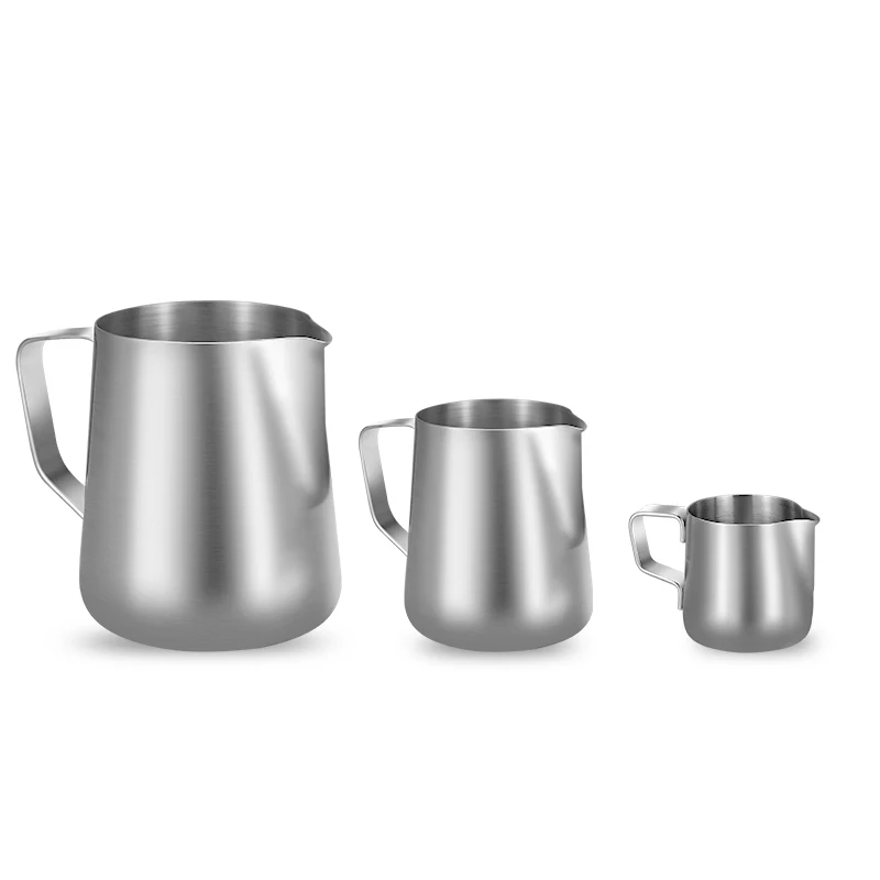 Barista Milk Jug - Professional Stainless Steel Milk Frothing Pitcher