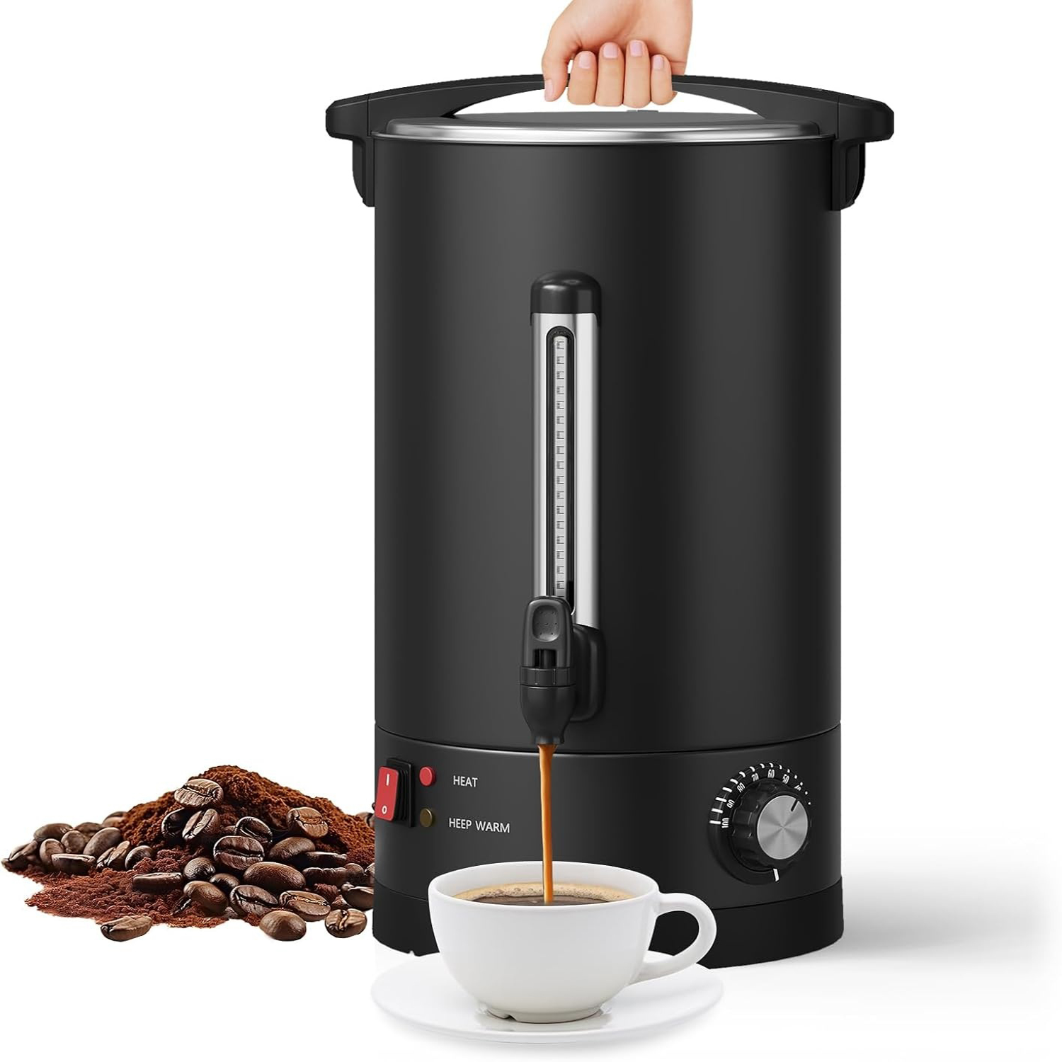 Coffee Tea Urn - 14/16 L Cups Coffee Urn, Commercial