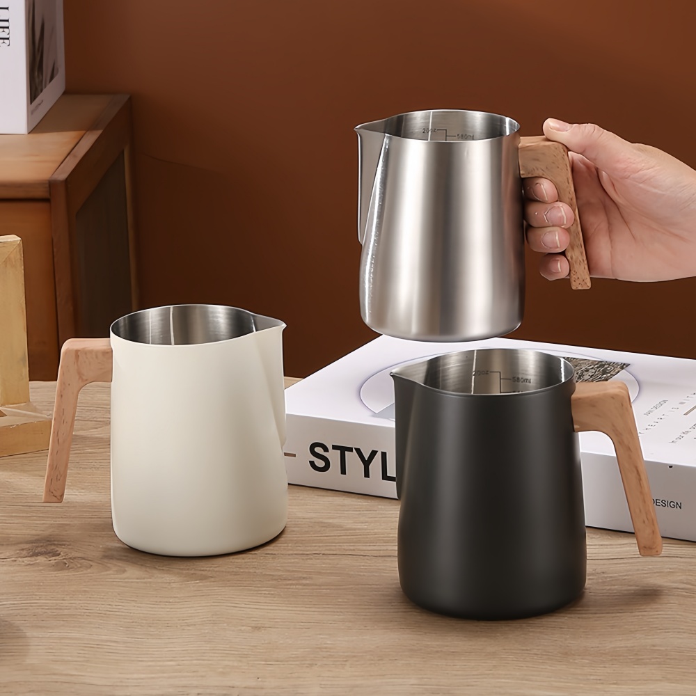 Barista Milk Jug - Coffee Milk Frothing Pitcher Jug 304