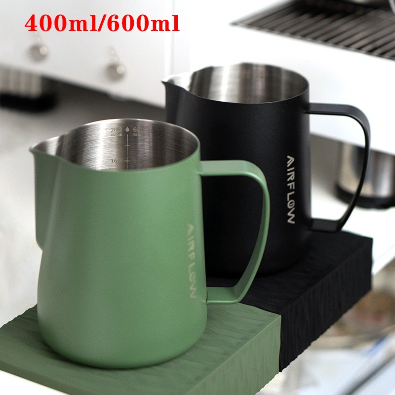 Barista Milk Jug - 400ml/600ml Stainless Steel Coffee Latte Art
