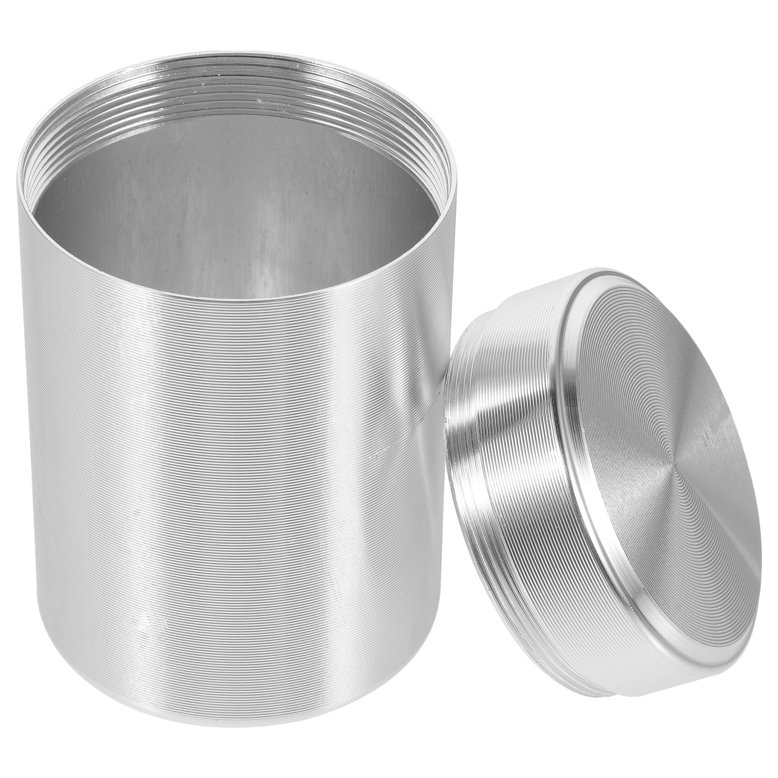 Coffee Tea Canister Set - 2Pcs Tea Jar Metal Airtight Storage
