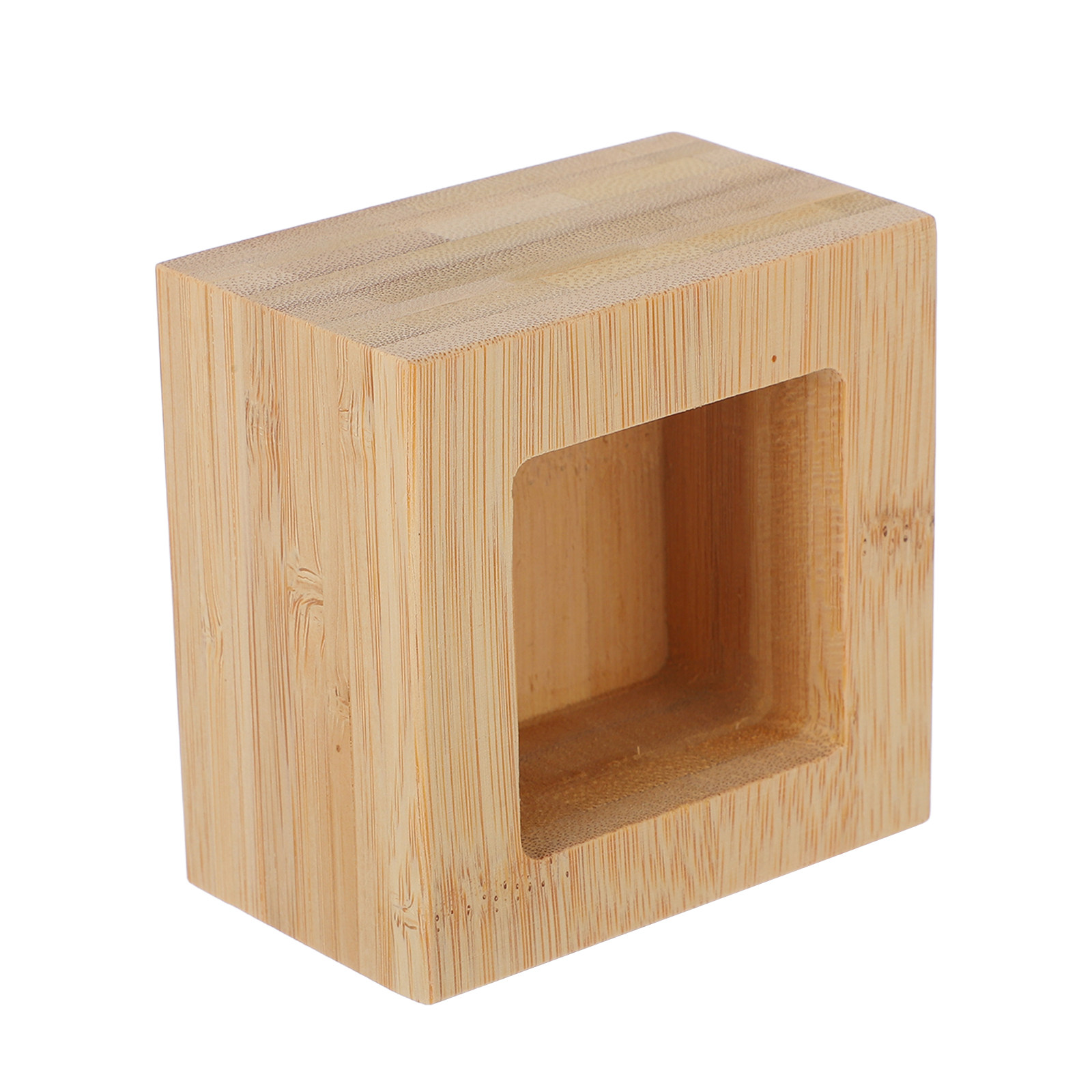 Coffee Tea Drinks - Japanese Square Wooden Sake Cup Handcrafted