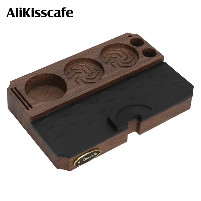 Coffee Tea Espresso - Coffee Tamping Station Stand Portafilter Holder