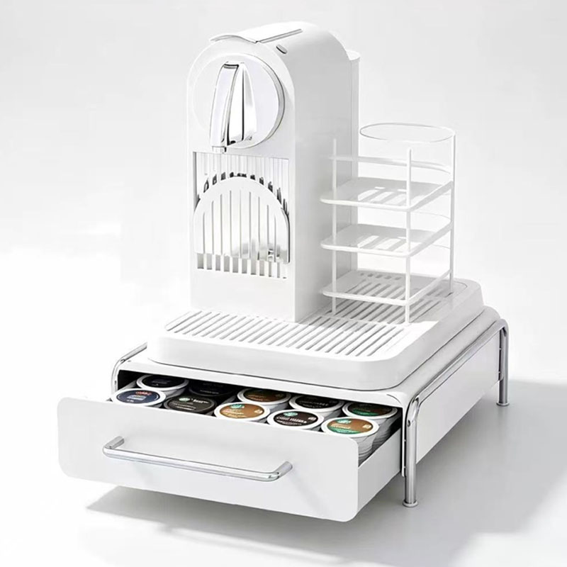 Coffee Tea Drawer Organizer - Capsule Coffee Storage Drawer Display Rack