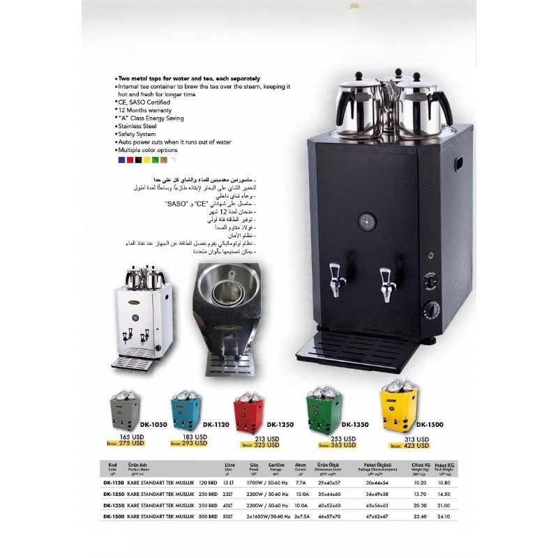 Coffee Tea Urn - 23L Commercial Electric Kettle Hot Water