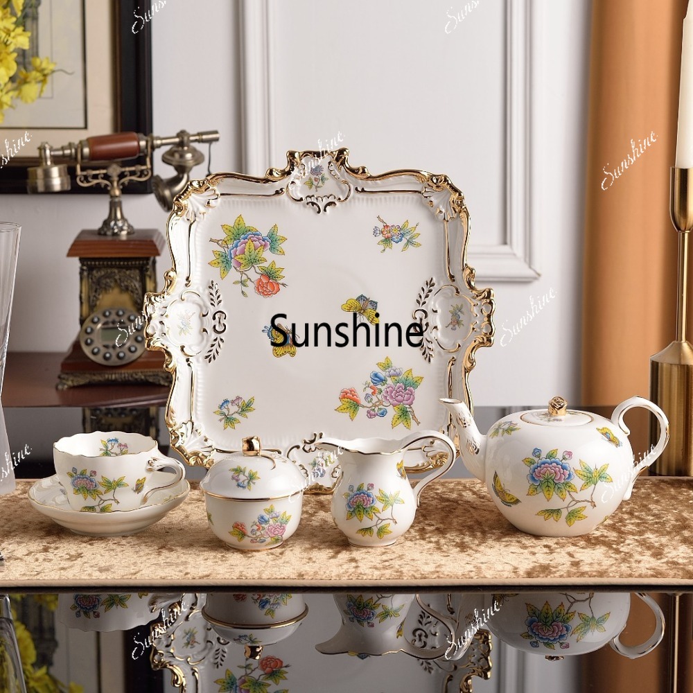 Coffee Tea Gardens - Hungarian Floral Garden Afternoon Tea Set