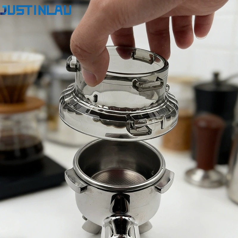 Coffee Tea Espresso - JUSTINLAU Coffee Dosing Ring for Breville