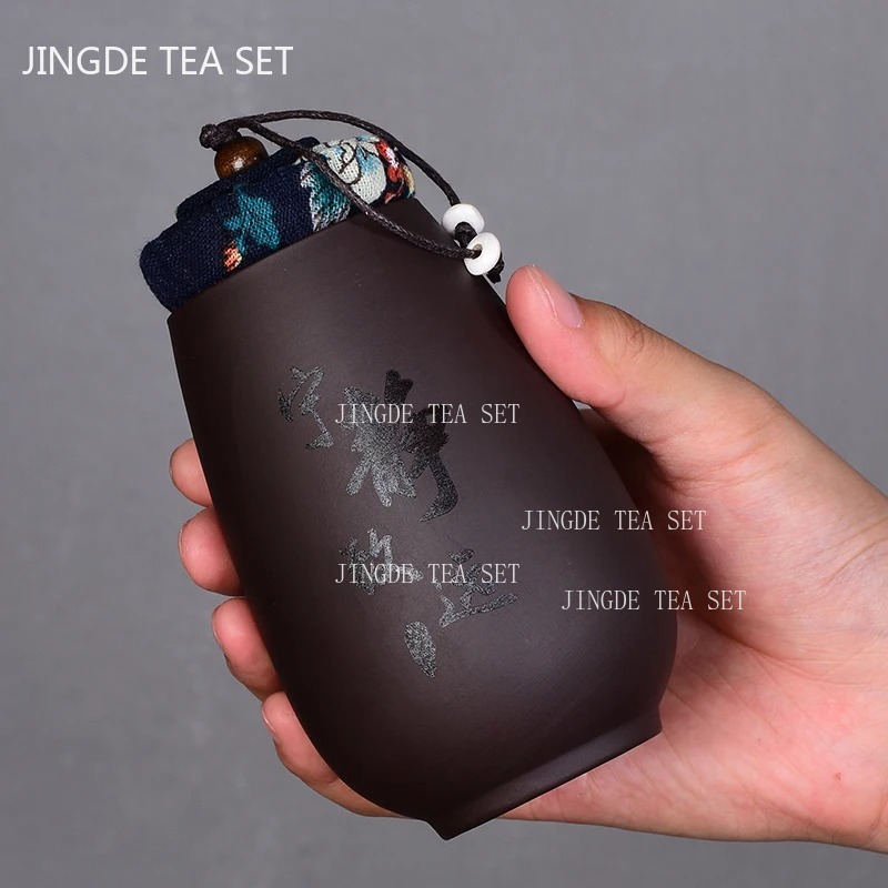 Coffee Tea Canister Set - Trung Quốc Cát Tím Trà Nhỏ