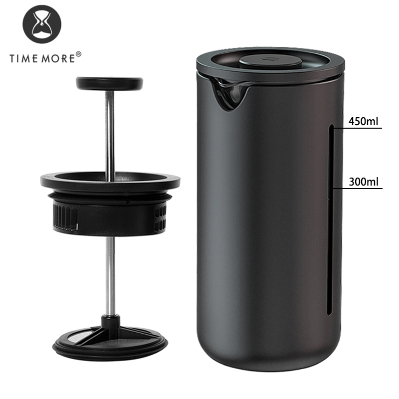 Coffee And Tea Glass - TIMEMORE U French Press 450ml Borosilicate