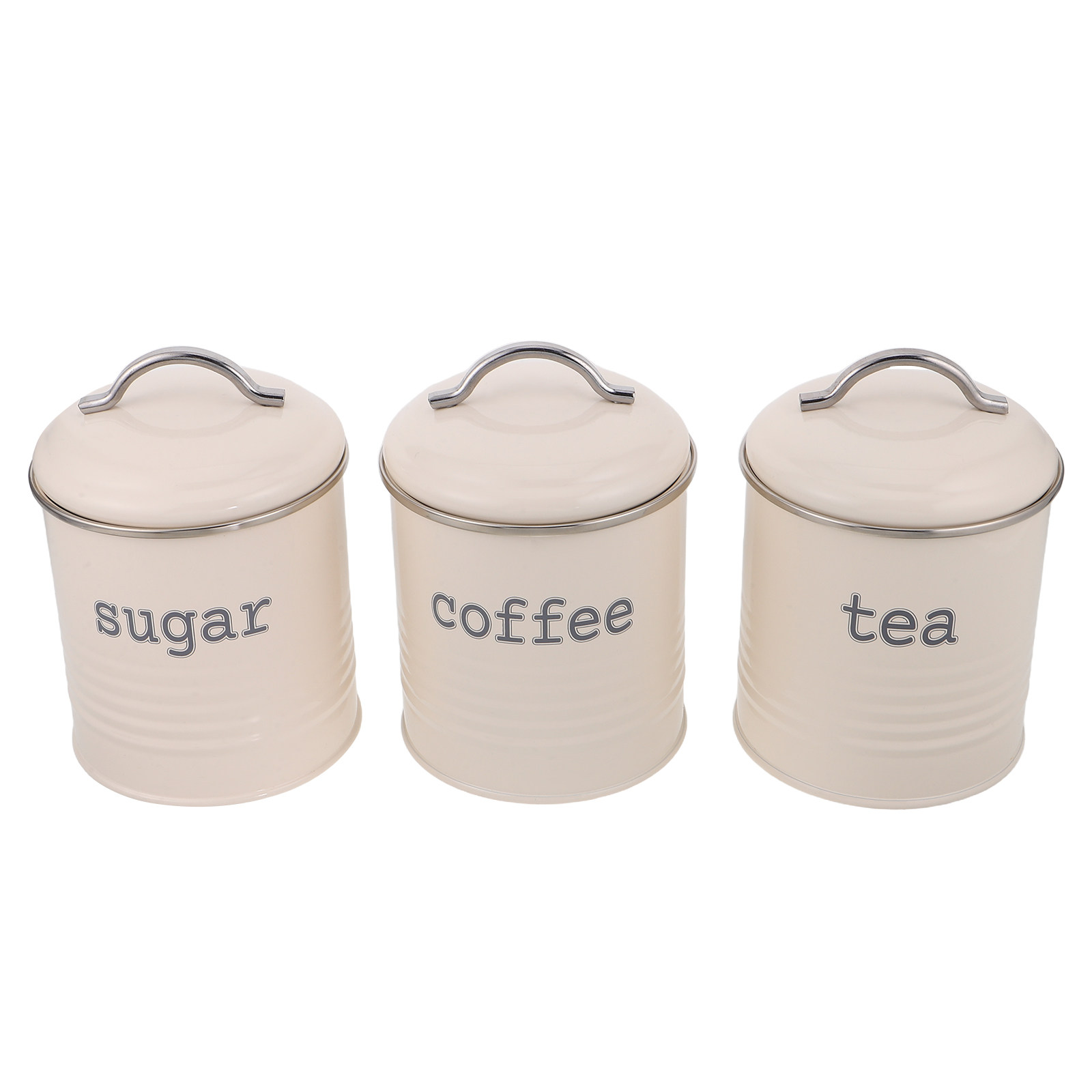 Coffee Tea Canister Set - 3Pcs Sealed Coffee Bean Container Set