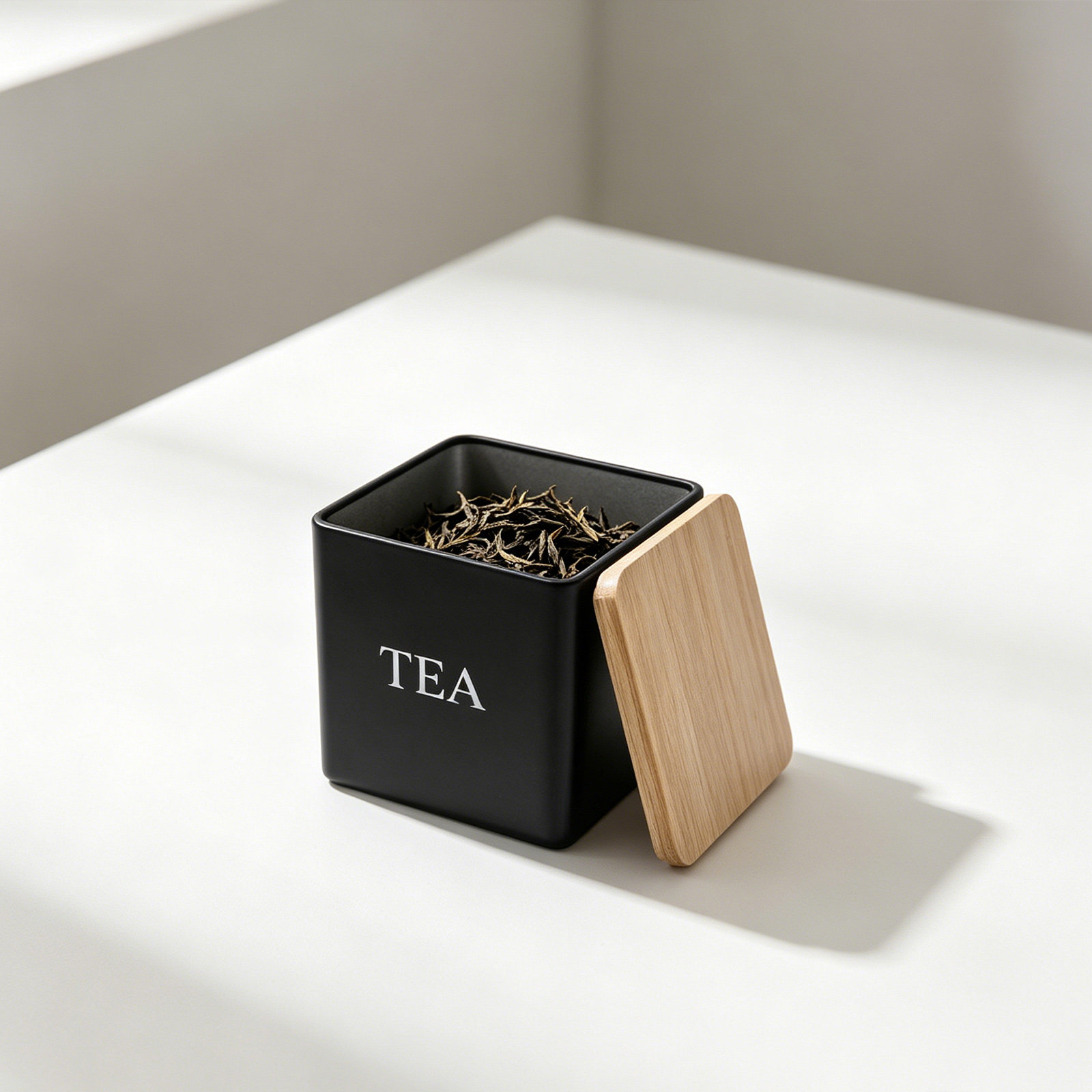 Coffee Tea Canister Set - 3Pcs Metal Tea Coffee Sugar Canister