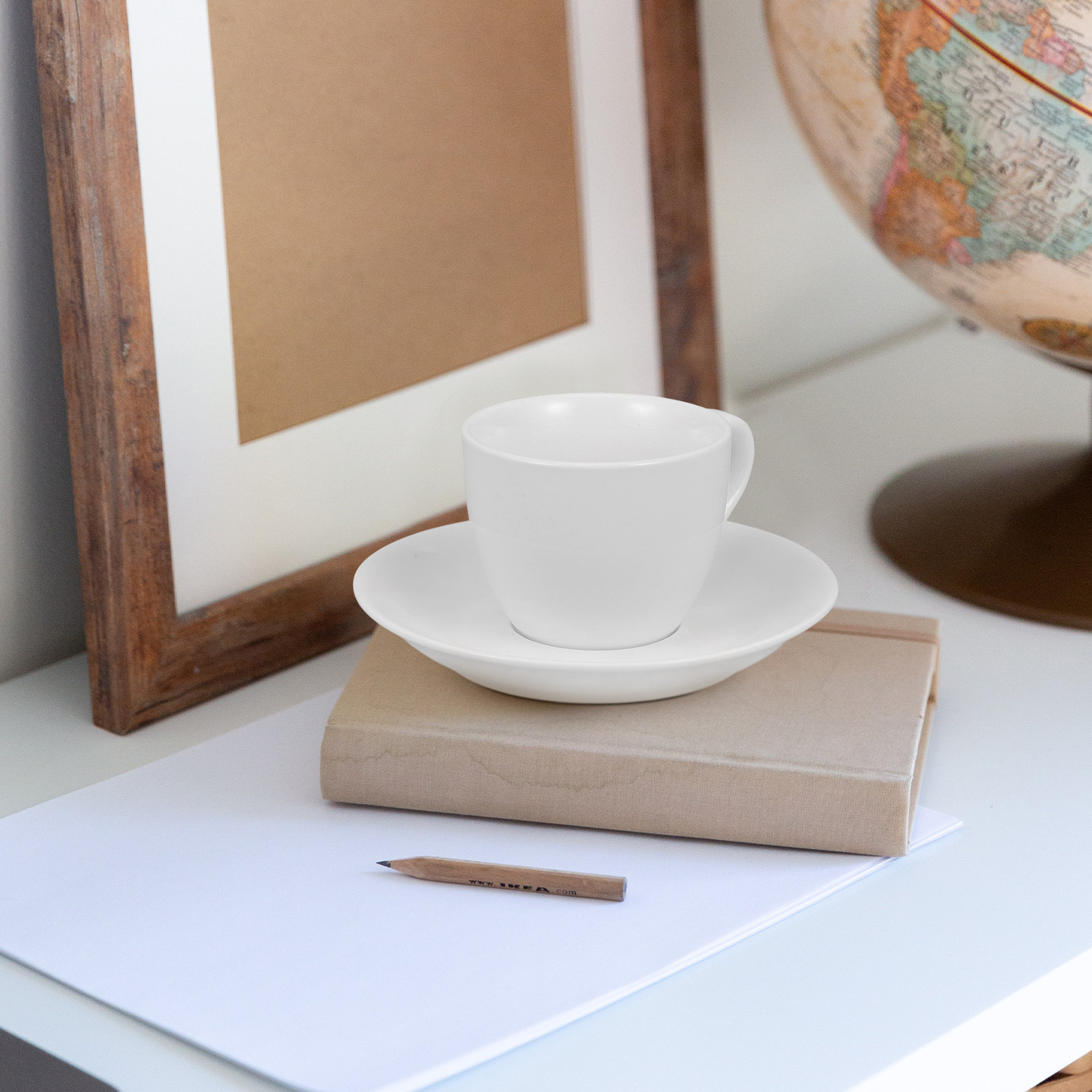 1Set Coffee Cup and Saucer Set - đánh giá và giá Coffee Tea Drinks
