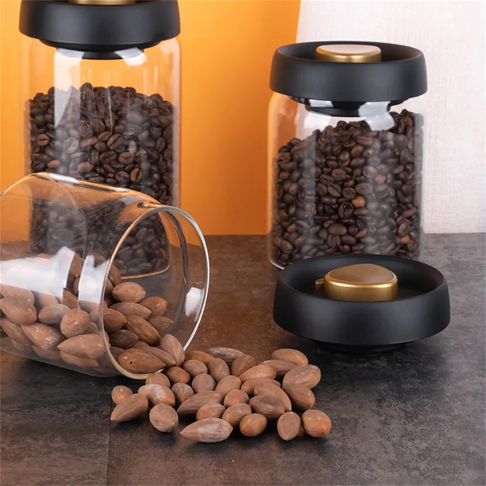 1pack Coffee Bean Storage Cont - đánh giá và giá Coffee Tea Canister Set