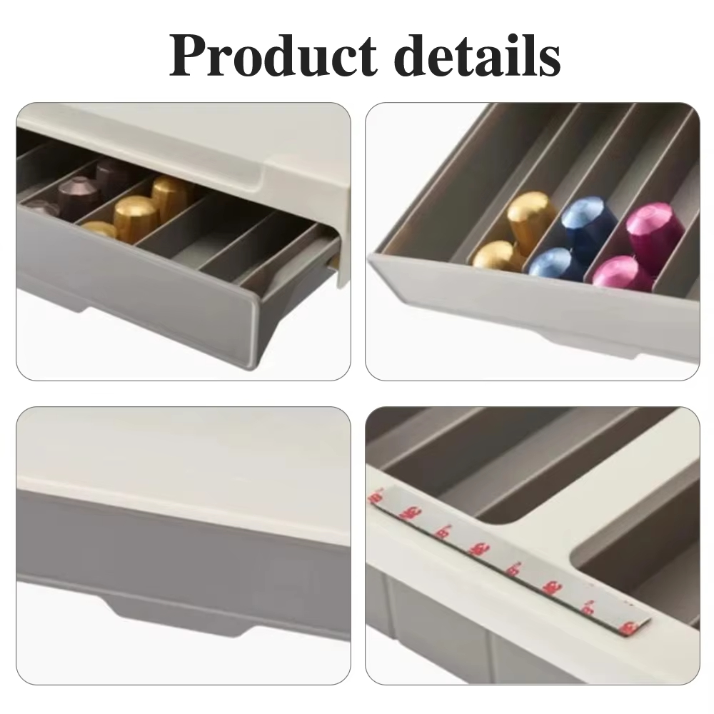 Space-Saving Coffee Capsule &  - đánh giá và giá Coffee Tea Drawer Organizer