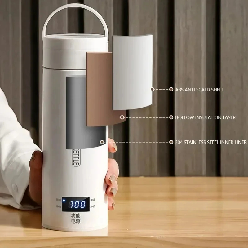 450ML Electric Kettles Portabl - đánh giá và giá Coffee Tea Menu