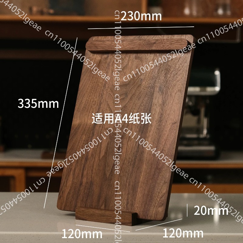 Black walnut desktop display c - đánh giá và giá Coffee Tea Menu
