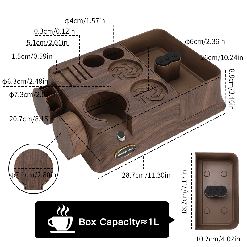 KISSHOME Espresso Tamper Stati - đánh giá và giá Coffee Tea Espresso