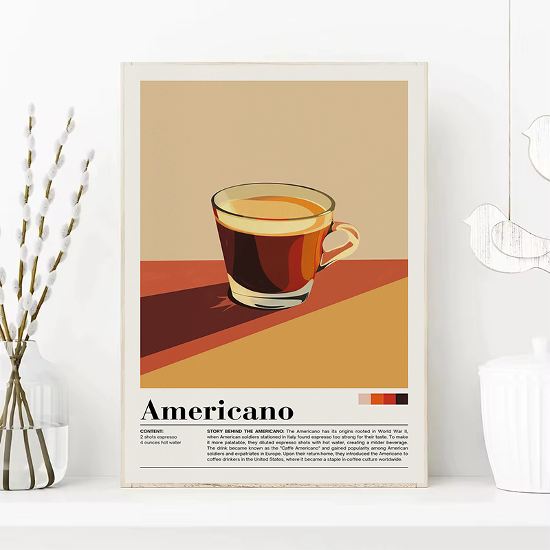 Vintage Coffee Beverage Poster - đánh giá và giá Coffee And Tea Lyrics