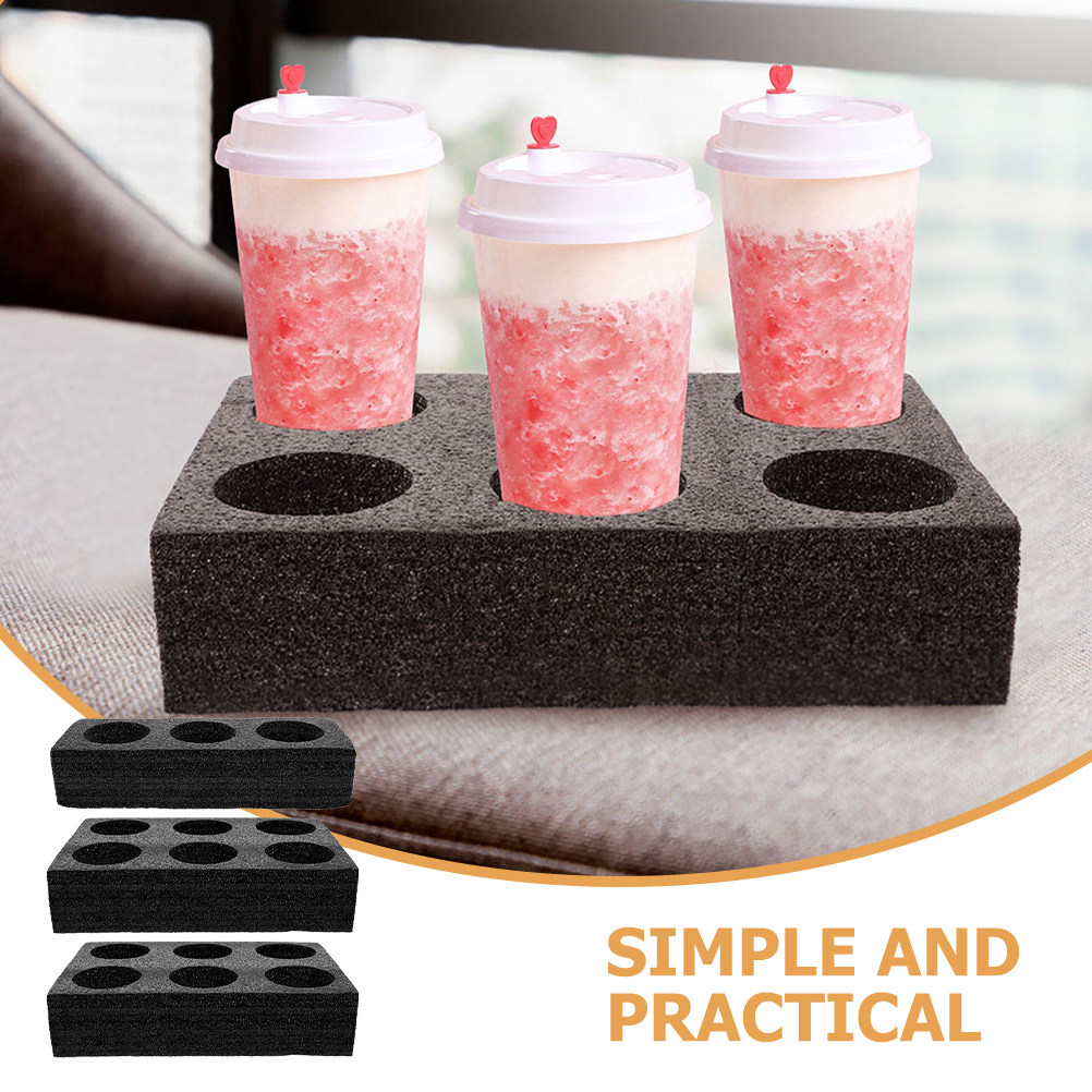 3Pcs Epe Foam Drink Carrier Tr - đánh giá và giá Coffee Tea Drinks