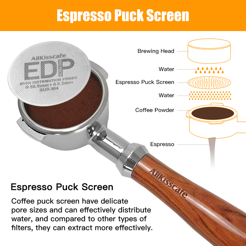 Espresso Puck Screen 49.5mm 51 - đánh giá và giá Coffee Tea Espresso