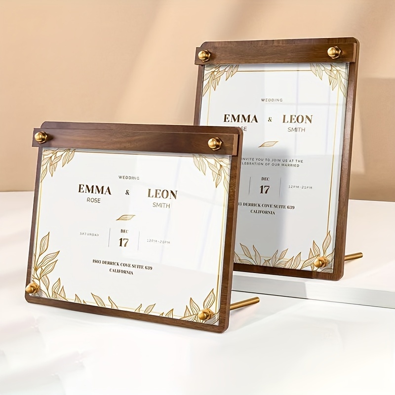 1Pc Solid Wood Desktop Clip Co - đánh giá và giá Coffee Tea Menu