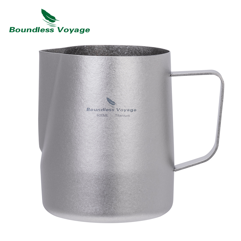 Boundless Voyage Titanium Milk - đánh giá và giá Barista Milk Jug