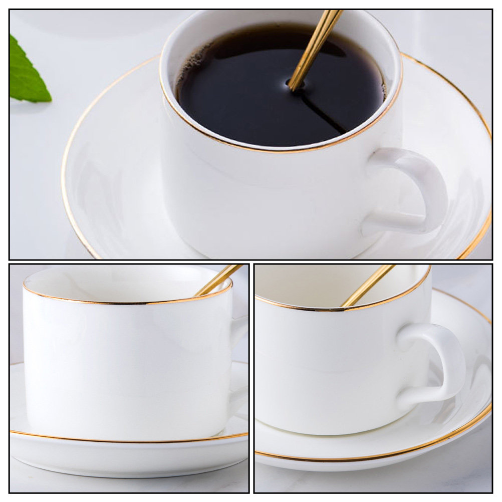 1Set Coffee Cup Tableware Set  - đánh giá và giá Coffee Tea Home