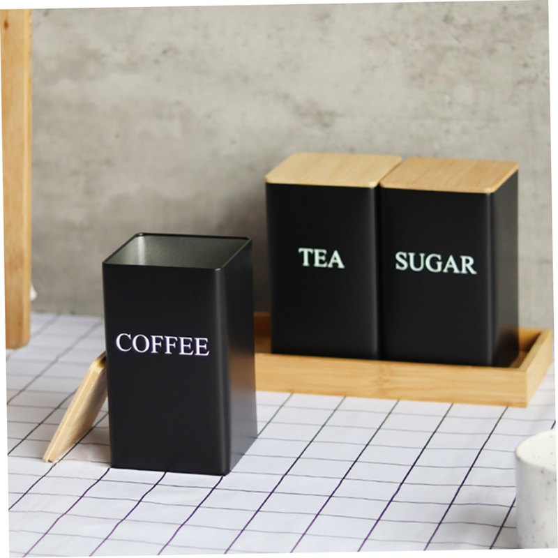 3PCS Set Tea Coffee Sugar Cani - đánh giá và giá Coffee Tea Canister Set