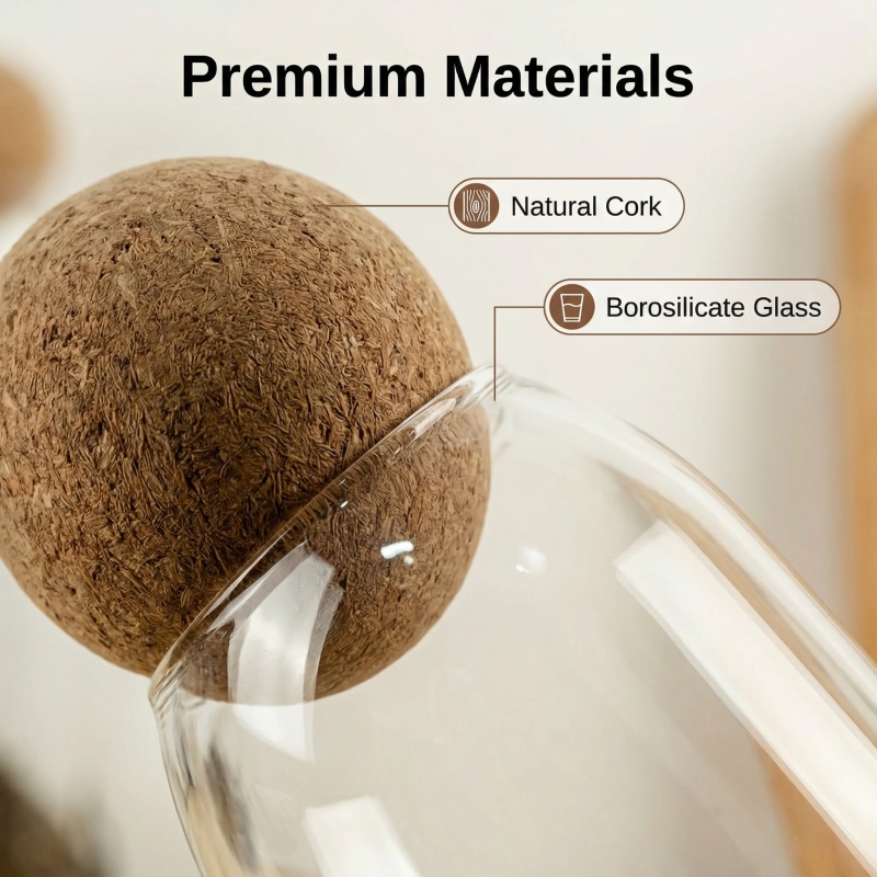 Four Size Sealed Jar Glass Cor - đánh giá và giá Coffee Tea Drawer Organizer