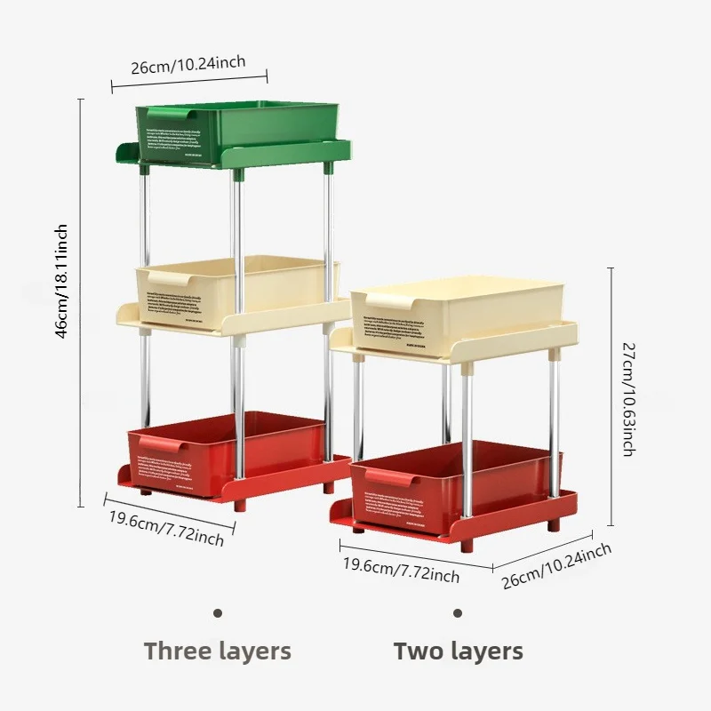 2/3Layer Tea Bag Storage Box O - đánh giá và giá Coffee Tea Drawer Organizer
