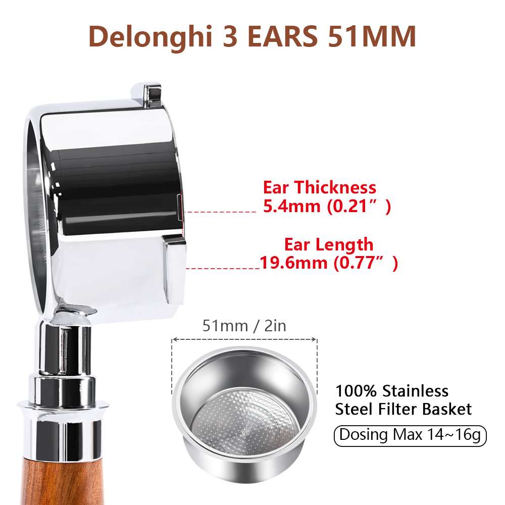 51mm Coffee Bottomless Portafi - đánh giá và giá Coffee Tea Espresso