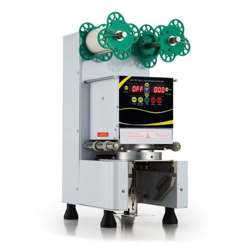 Automatic Plastic Cup Sealing  - đánh giá và giá Coffee Tea Milk