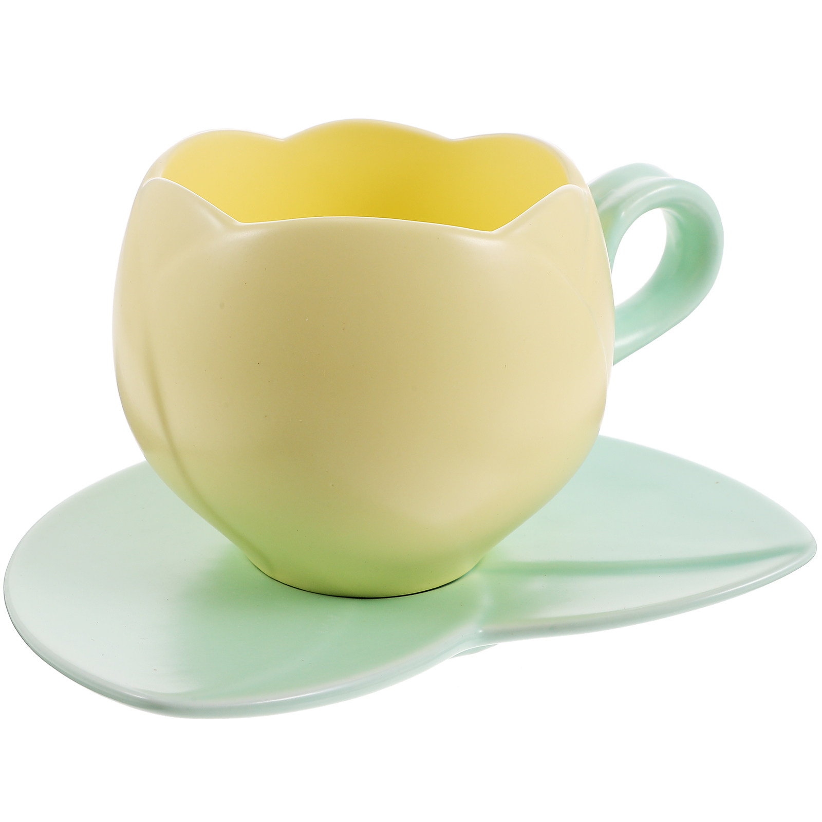 1Set Ceramic Coffee Cup with S - đánh giá và giá Coffee Tea Drinks