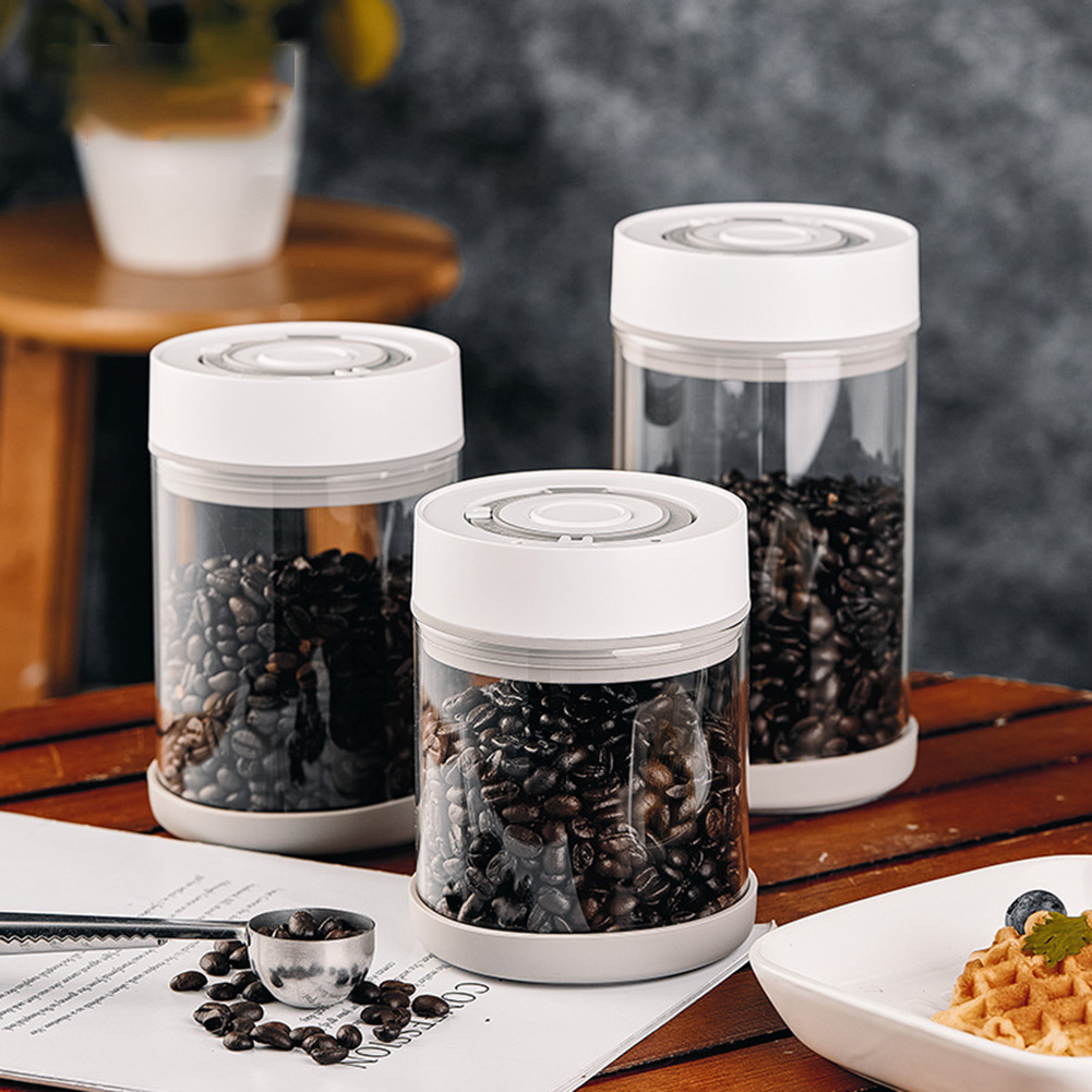 Kitchen Moisture-proof Glass C - đánh giá và giá Coffee Tea Canister Set