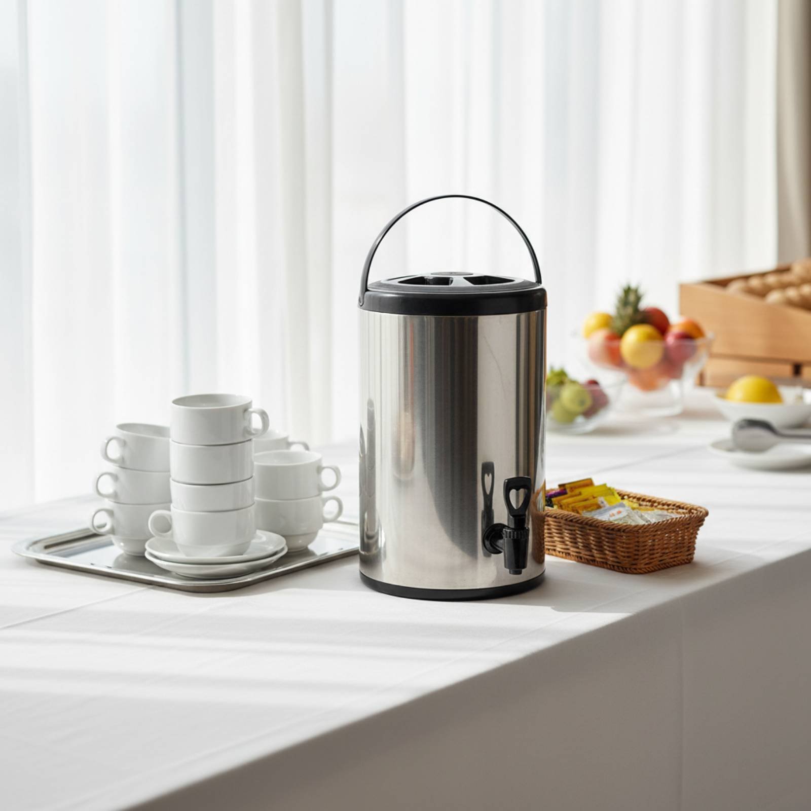 Professional Milk Tea Barrel L - đánh giá và giá Coffee Tea Urn