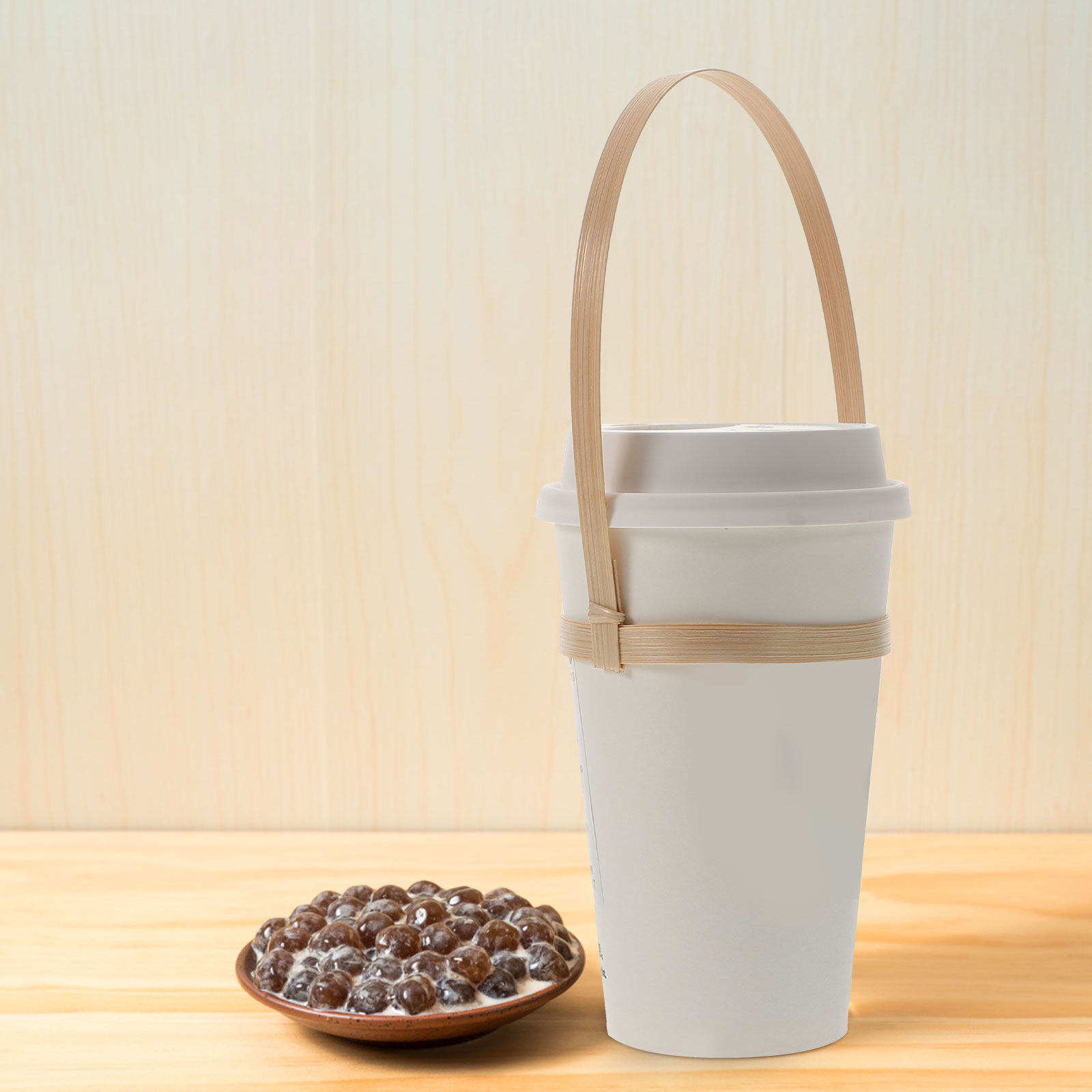 10Pcs Bamboo Drink Carrier Cof - đánh giá và giá Coffee Tea Drinks