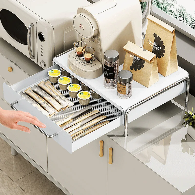 Capsule Coffee Storage Drawer  - đánh giá và giá Coffee Tea Drawer Organizer