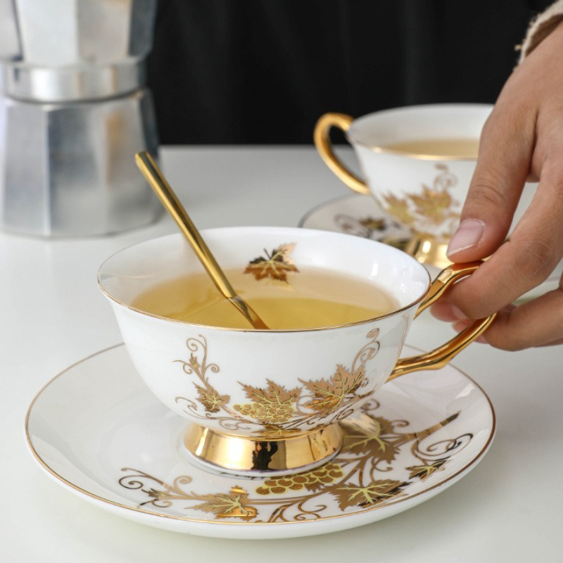 Coffee Cup Small Exquisite Set - đánh giá và giá Coffee Tea Drinks