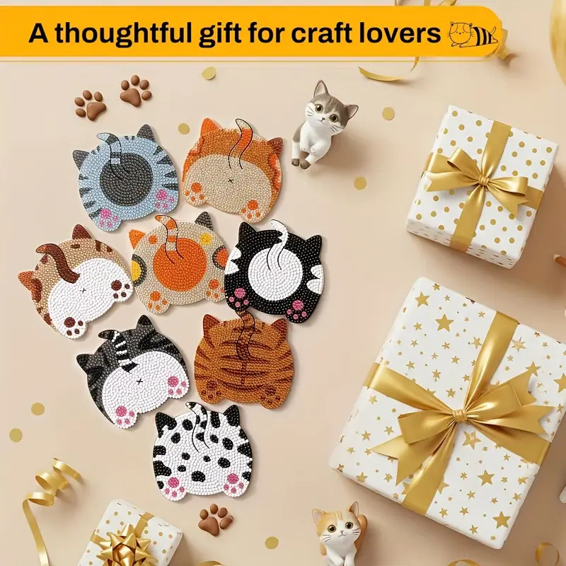 8-piece DIY Diamond Painting W - đánh giá và giá Mug Tea Coffee