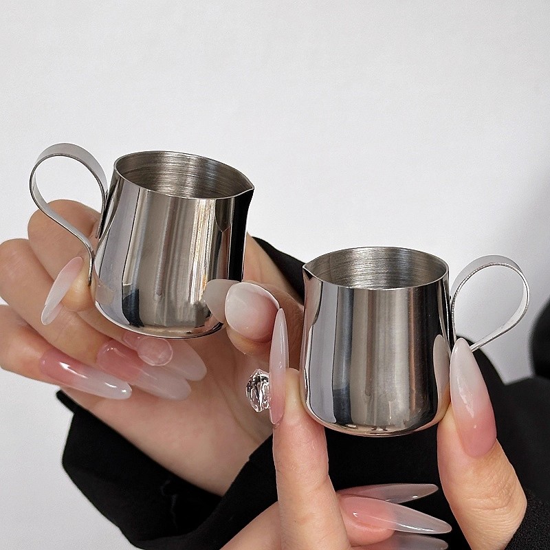 Stainless Steel Milk Frothing  - đánh giá và giá Barista Milk Jug