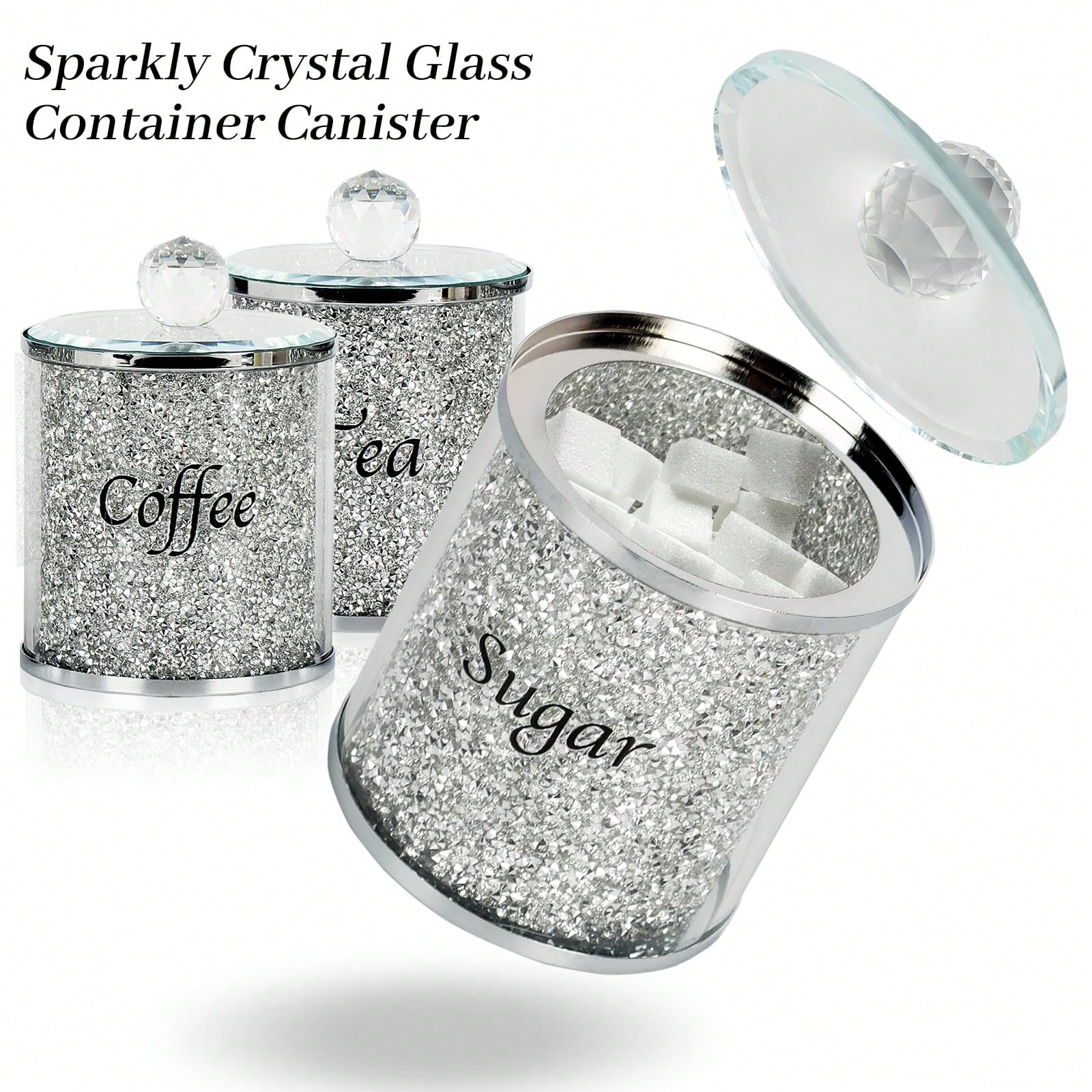 Coffee Sugar Tea Canister Set  - đánh giá và giá Coffee Tea Canister Set
