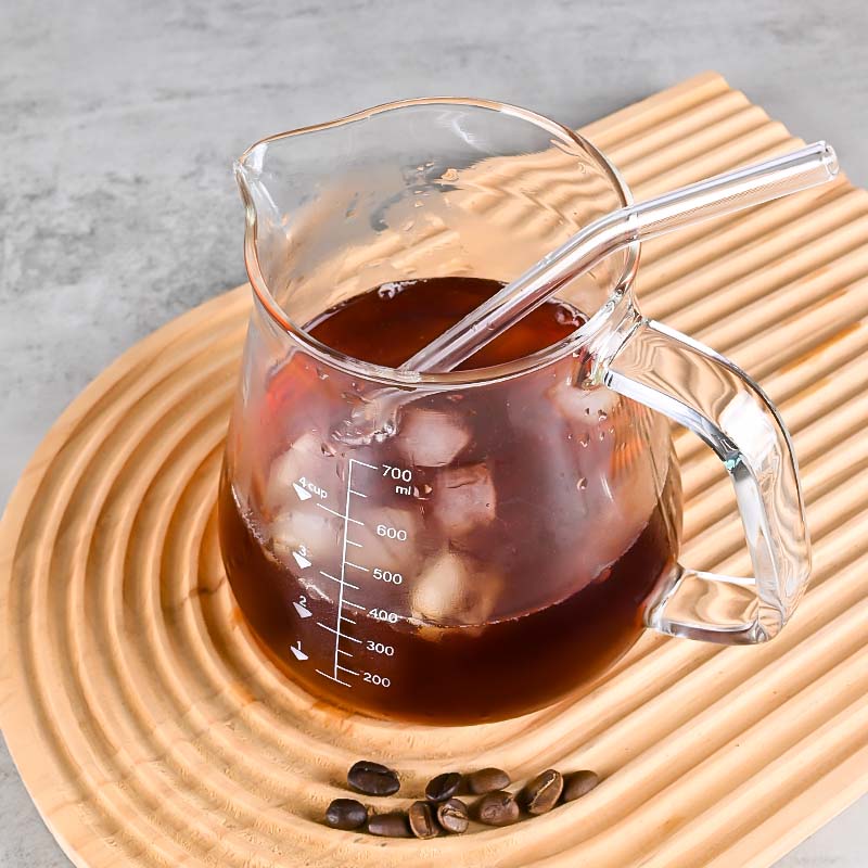 New High Borosilicate 700ml  G - đánh giá và giá Coffee And Tea Glass