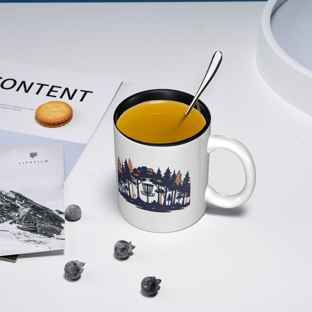 Disc Golf Scene Forest Basket  - đánh giá và giá Coffee Tea Gift Basket