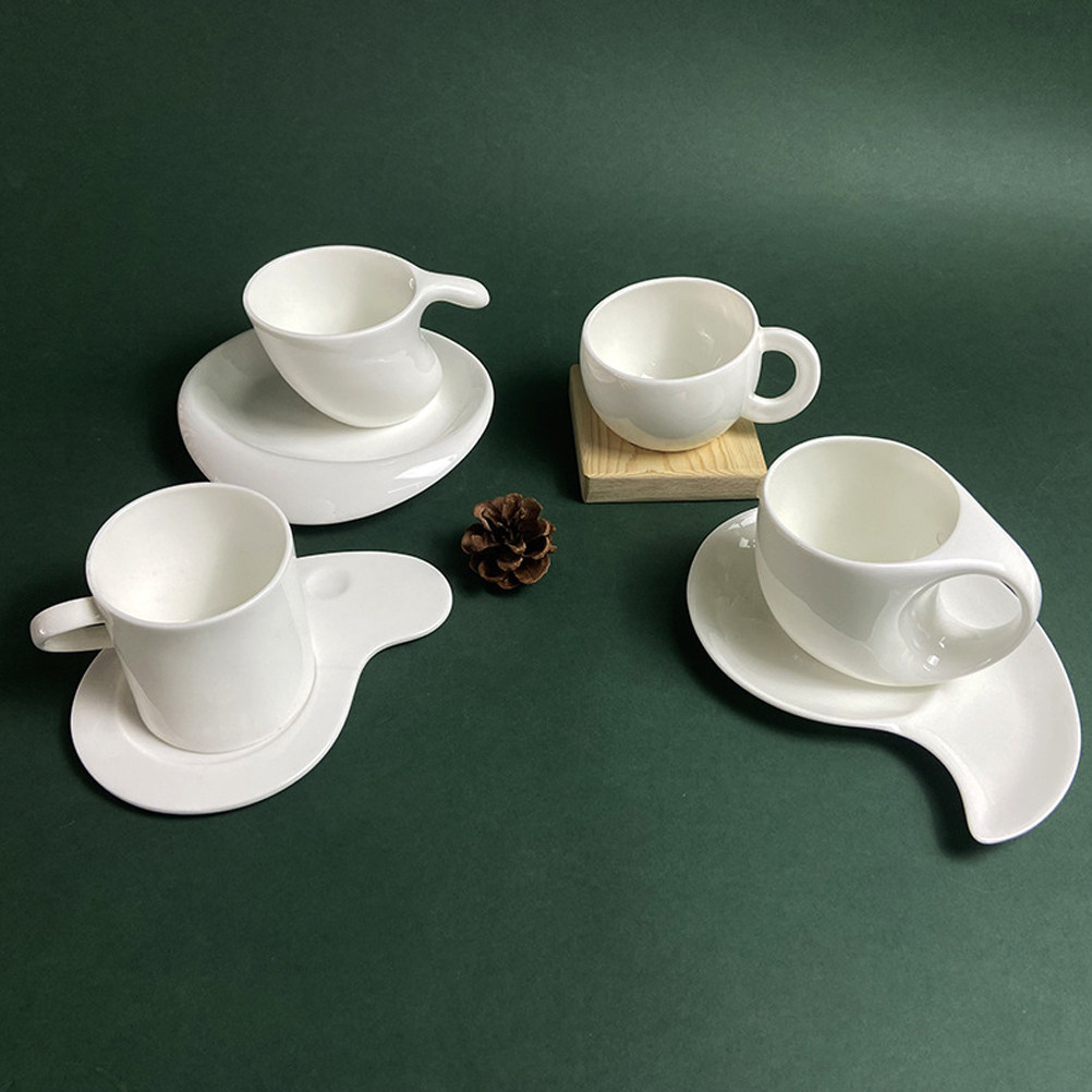 1Set Ceramic Coffee Cup Saucer - đánh giá và giá Coffee Tea Home