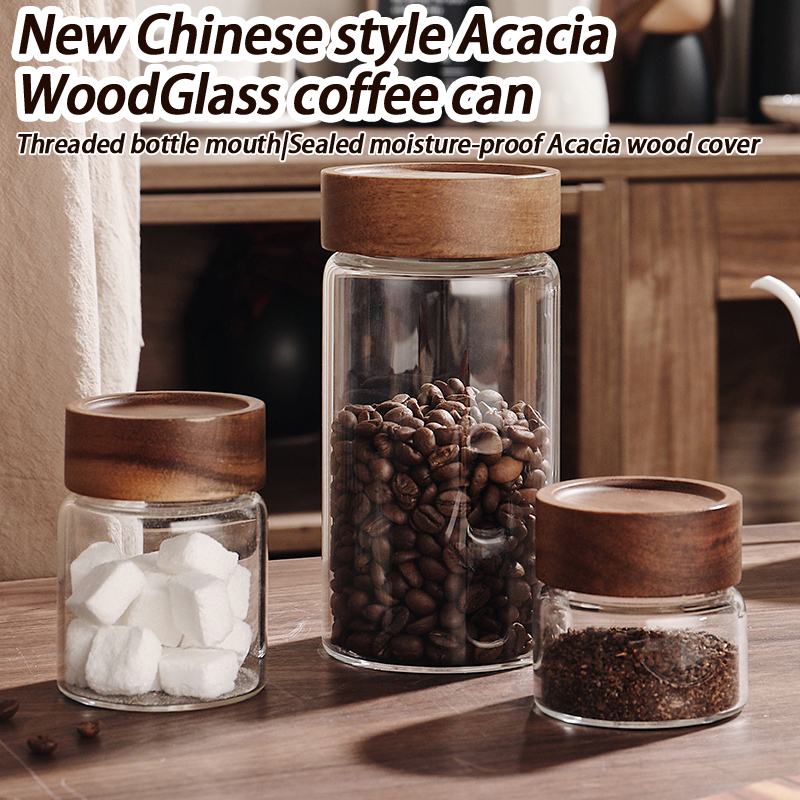 Glass Sealed Storage Jar With  - đánh giá và giá Coffee And Tea Glass