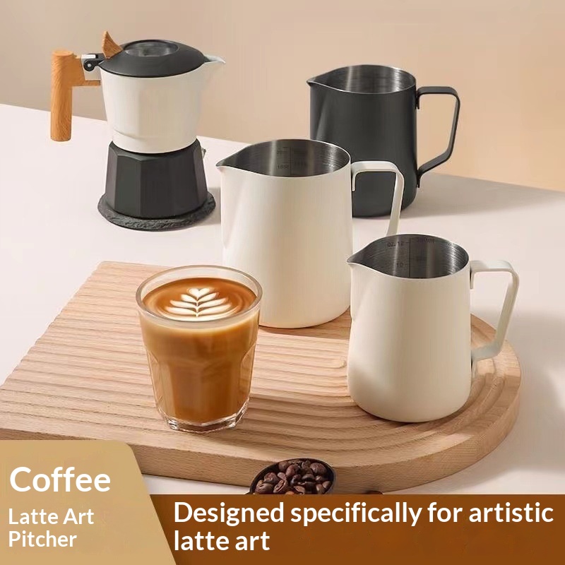 Coffee Milk Frothing Pitcher J - đánh giá và giá Barista Milk Jug