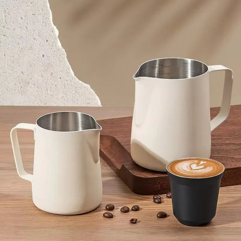 Coffee Milk Frothing Pitcher J - đánh giá và giá Barista Milk Jug