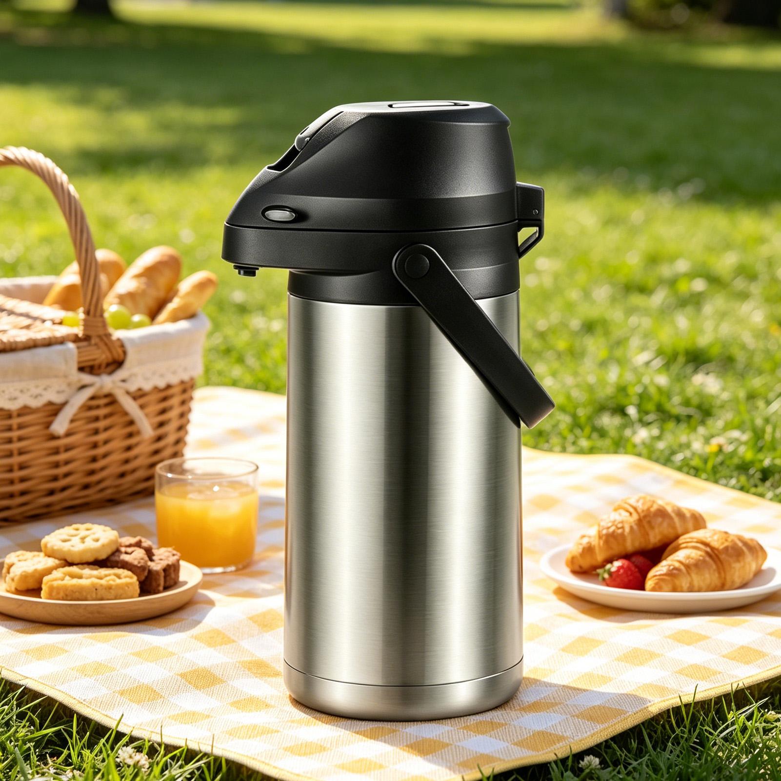Stainless Steel Airpot Dispens - đánh giá và giá Coffee Tea Urn