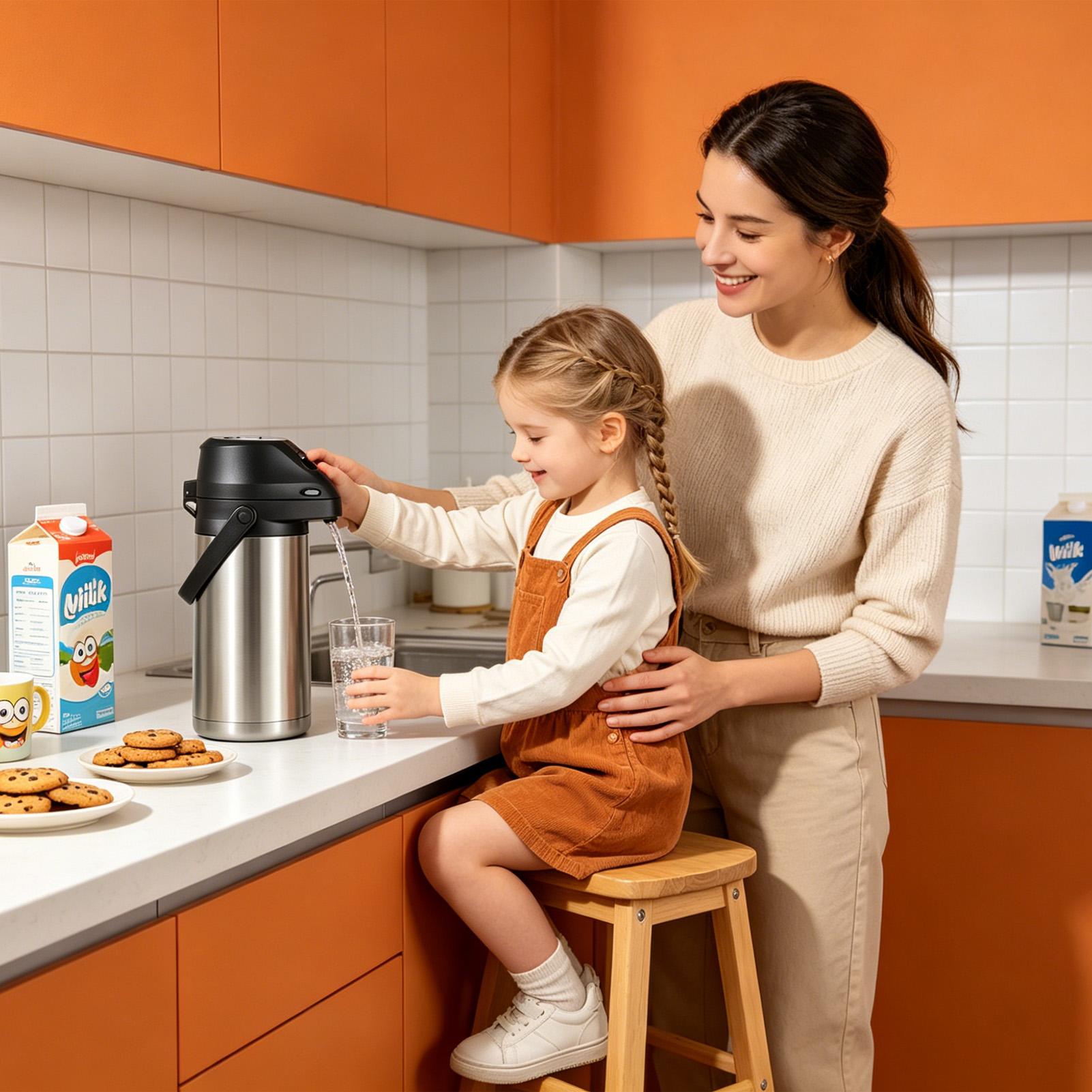 Stainless Steel Airpot Dispens - đánh giá và giá Coffee Tea Urn