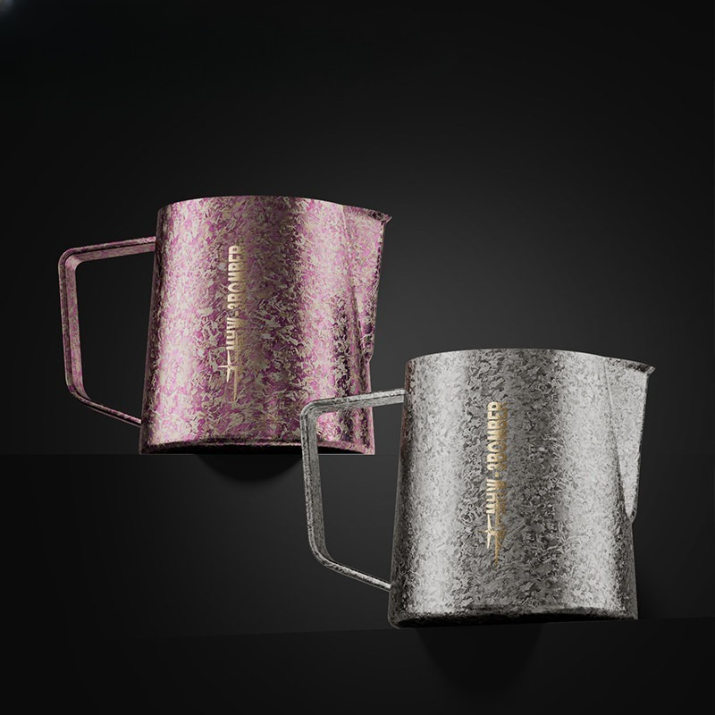 JUSTINLAU 600ml Pure Titanium  - đánh giá và giá Barista Milk Jug